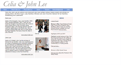 Desktop Screenshot of johnandcelialee.org.uk